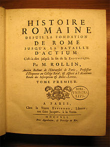 Charles Rollin Citations