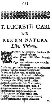 Lucrèce Citations