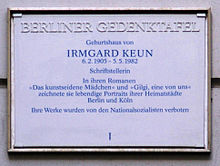 Irmgard Keun Citations